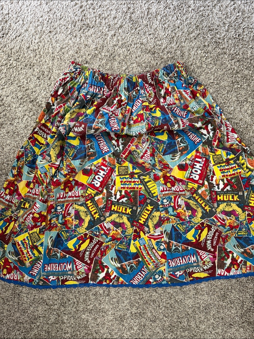 XL Comic Book Skirt